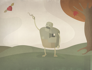 Illustration for article titled Retro Illustrations of Monsters at Work and Play